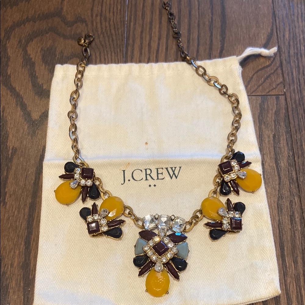 J. Crew Statement Necklace (opaque)
